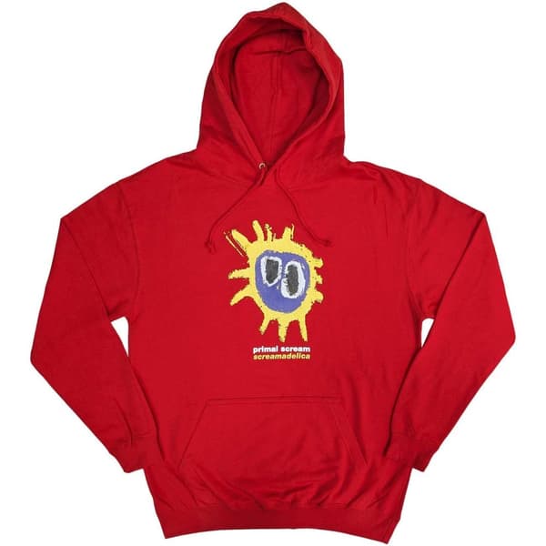 Primal Scream Unisex Pullover Hoodie: Screamadelica (Small)