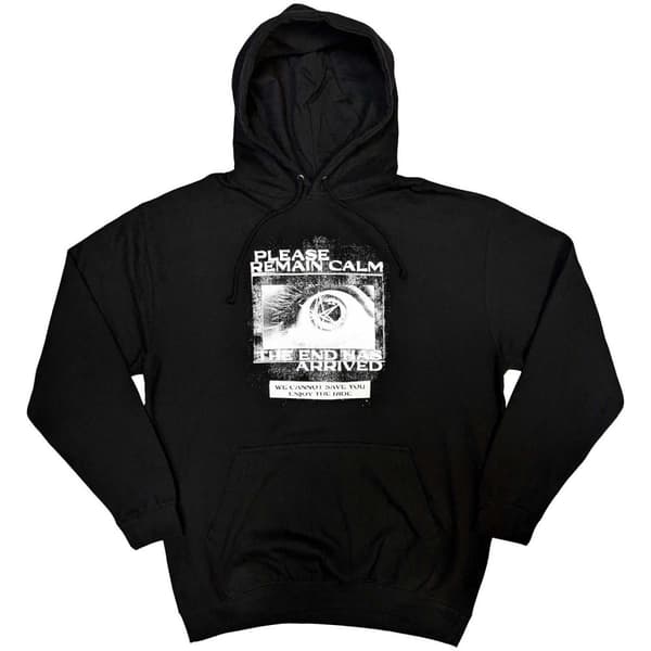 Bring Me The Horizon Unisex Pullover Hoodie: Remain Calm FP (X-Large)