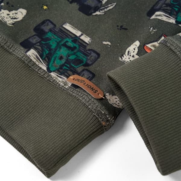 vidaXL Tröja för barn khaki 128