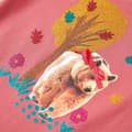 Miniatyrbild 4 av 7: vidaXL T-shirt med långa ärmar för barn gammelrosa 116