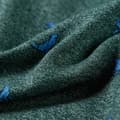 Miniatyrbillede 7 af 7: vidaXL Sweatshirt til børn mørkegrønmeleret str. 140