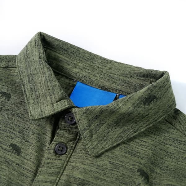 vidaXL Lasten paita meleerattu khaki 128