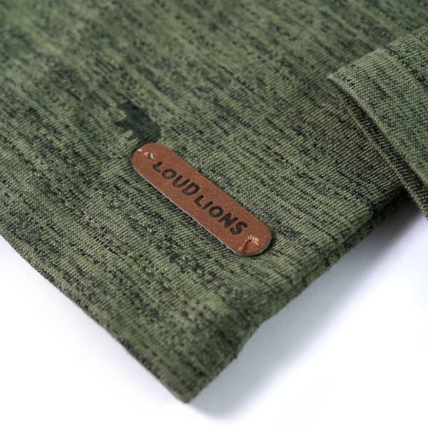 vidaXL Lasten paita meleerattu khaki 128