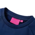 Miniatyrbillede 3 af 7: vidaXL Sweatshirt til børn str. 128 marineblå