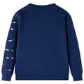 Miniatyrbillede 2 af 7: vidaXL Sweatshirt til børn str. 128 marineblå