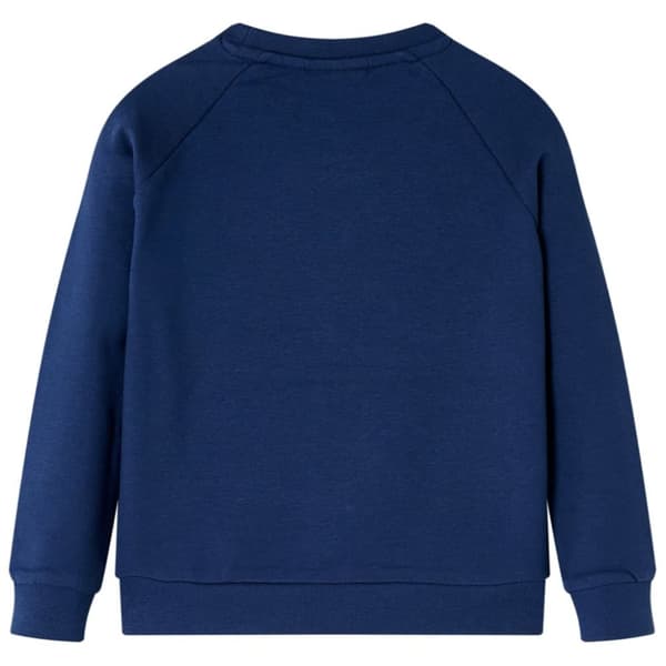 vidaXL Sweatshirt til børn str. 116 marineblå