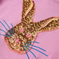 Miniatyrbild 4 av 7: vidaXL T-shirt med långa ärmar för barn ljus rosa 128