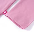 Miniatyrbild 5 av 7: vidaXL T-shirt med långa ärmar för barn ljus rosa 128