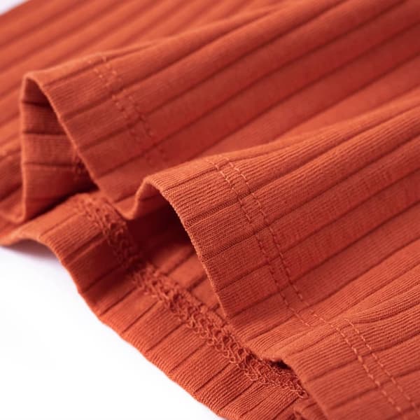 vidaXL T-shirt med långa ärmar för barn stark orange 92