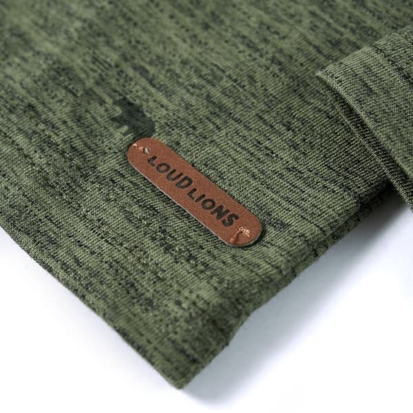 vidaXL Skjorta för barn khaki melange 140