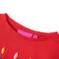 Miniatyrbillede 3 af 7: vidaXL Langærmet T-shirt til børn str. 92 rød