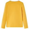 Miniatyrbillede 2 af 7: vidaXL Langærmet T-shirt til børn str. 116 okkergul