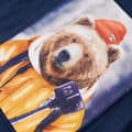 Miniatyrbild 4 av 7: vidaXL T-shirt med långa ärmar för barn marinblå melange 116