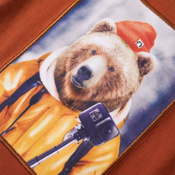 vidaXL T-shirt med långa ärmar för barn stark orange 92