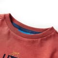 Miniatyrbild 3 av 7: vidaXL T-shirt med långa ärmar för barn ljusröd 128