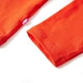 Miniatyrbild 7 av 8: vidaXL T-shirt med långa ärmar för barn mörk orange 92