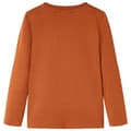 Miniatyrbild 2 av 7: vidaXL T-shirt med långa ärmar för barn stark orange 104
