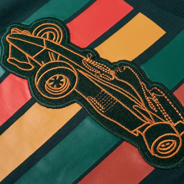 vidaXL T-shirt med långa ärmar för barn mörkgrön 128