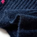 Miniatyrbilde 6 av 7: vidaXL Cardigan for barn strikket marineblå 92