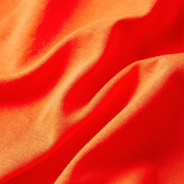 vidaXL T-shirt med långa ärmar för barn stark orange 116