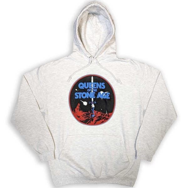 Queens Of The Stone Age Unisex Pullover Hoodie: Branca Sword (Large)