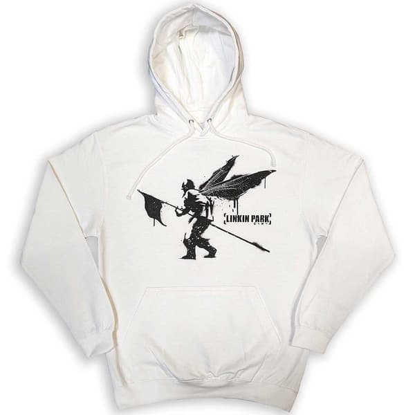 Linkin Park Unisex Pullover Hoodie: Street Soldier (X-Large)