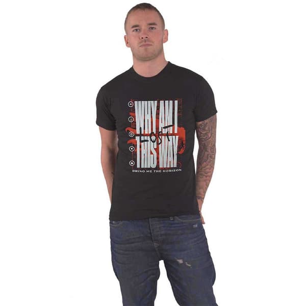 Bring Me The Horizon Why Band Logo T Shirt Black XL