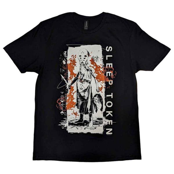 Sleep Token Euclid Band Logo T Shirt Black L