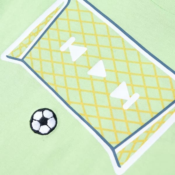 vidaXL T-shirt til børn str. 92 limegrøn