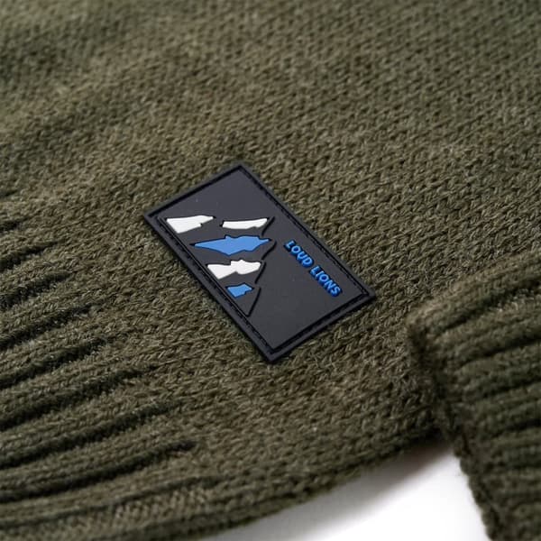 vidaXL Lasten neulepaita khaki 140