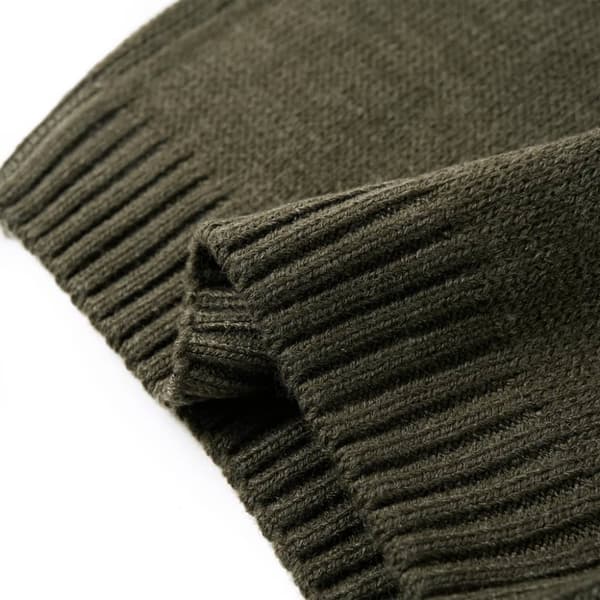 vidaXL Lasten neulepaita khaki 140