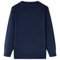 Miniatyrbillede 2 af 7: vidaXL Sweater til børn str. 128 strikket marineblå