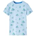Miniatyrbillede 1 af 7: vidaXL T-shirt til børn str. 116 lyseblå