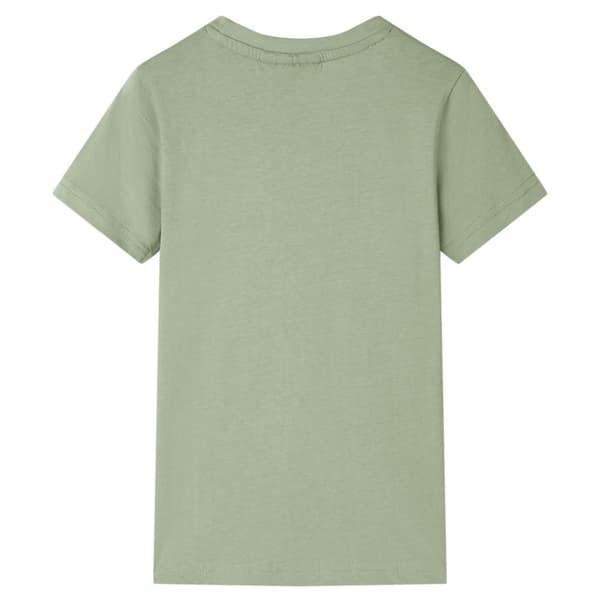 vidaXL Lasten T-paita vaalea khaki 116