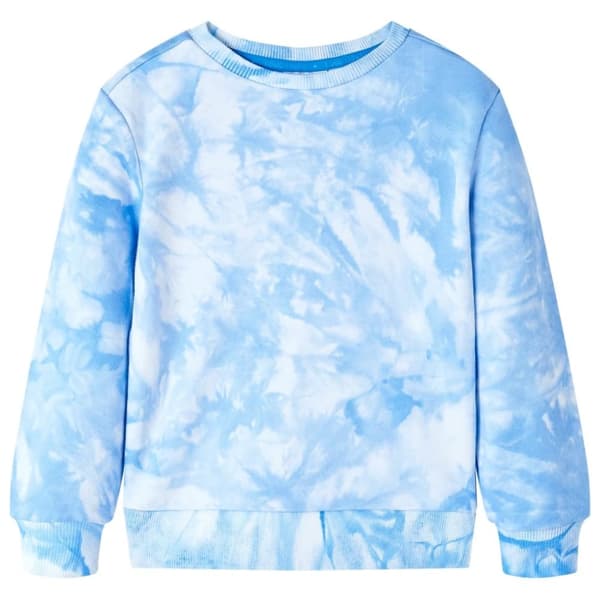 vidaXL Sweatshirt til børn str. 104 lyseblå