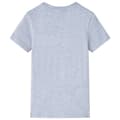Miniatyrbillede 2 af 7: vidaXL T-shirt til børn str. 140 grå