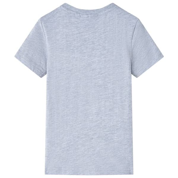 vidaXL T-shirt til børn str. 140 grå