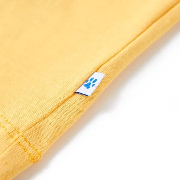 vidaXL T-shirt för barn ljus ockra 116