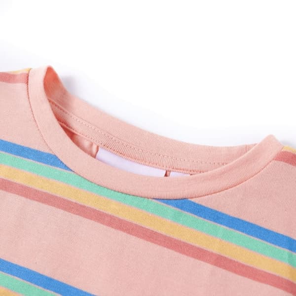 vidaXL T-shirt för barn persika 104