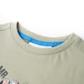Miniatyrbild 3 av 7: vidaXL T-shirt för barn ljus khaki 116