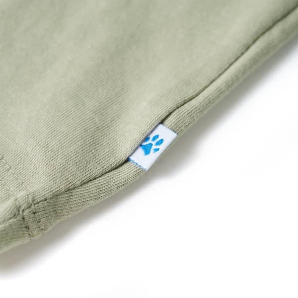 vidaXL T-shirt för barn ljus khaki 116