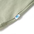 Miniatyrbild 5 av 7: vidaXL T-shirt för barn ljus khaki 116