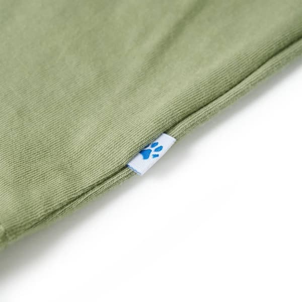 vidaXL T-shirt för barn ljus khaki 140