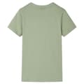 Miniatyrbild 2 av 7: vidaXL T-shirt för barn ljus khaki 140