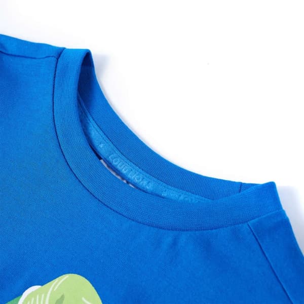 vidaXL T-shirt för barn ljusblå 140