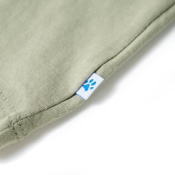 vidaXL T-shirt för barn ljus khaki 92