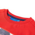 Miniatyrbild 3 av 7: vidaXL T-shirt med långa ärmar för barn röd 128