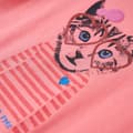 Miniatyrbild 4 av 7: vidaXL T-shirt med långa ärmar för barn rosa 140