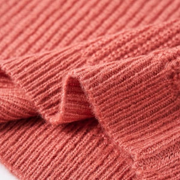 vidaXL Stickad tröja för barn rosa 128