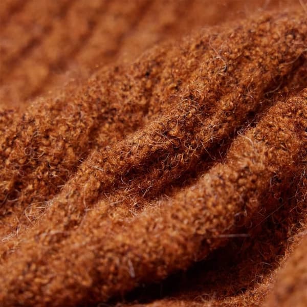 vidaXL Stickad kofta för barn konjaksbrun 116